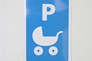 Kinderwagenparkplatz